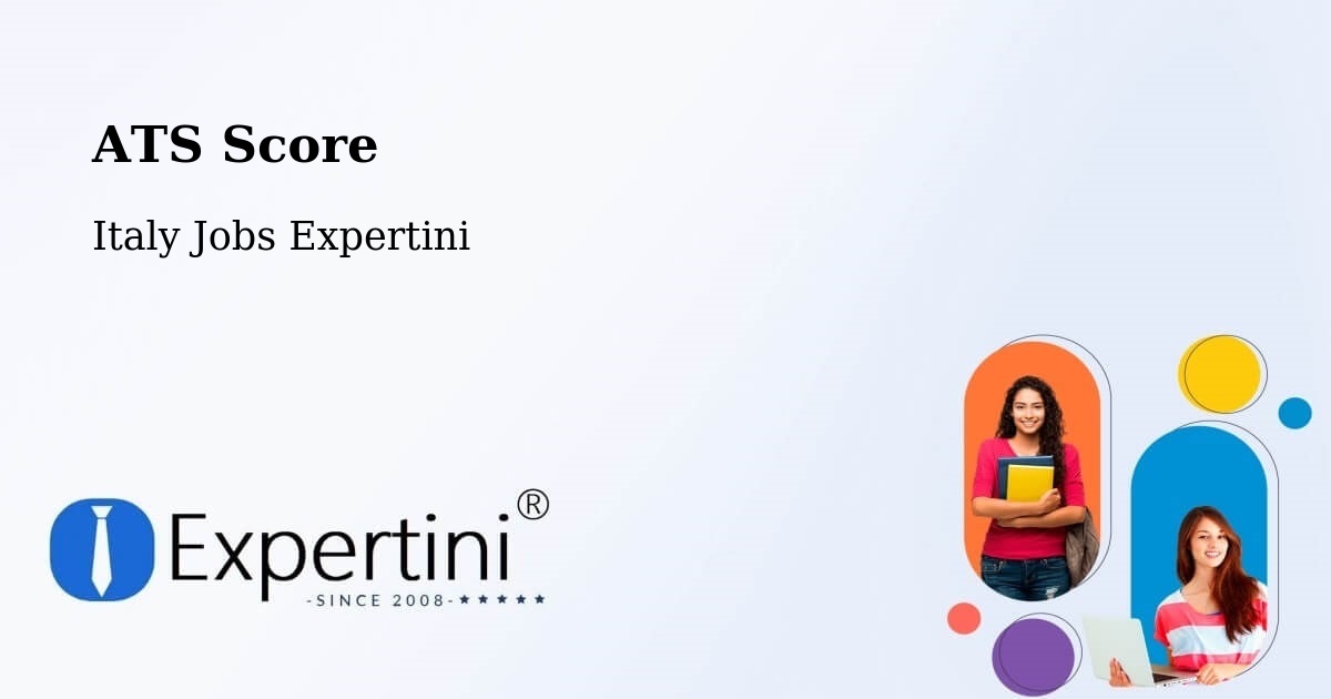 Resume ATS Score & Job Description Match Tool – Pontedera - Italy Jobs Expertini