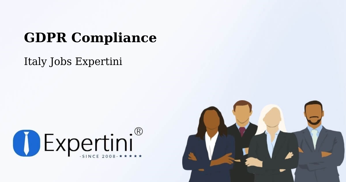 EU GDPR Compliance Statement – Pontedera - Italy Jobs Expertini
